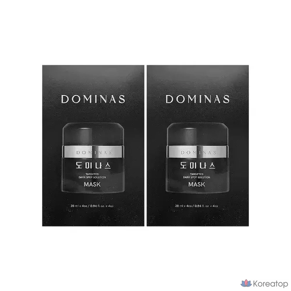 Тканевая маска для лица Dominas TG Brightening Mask, 28 мл, 8 шт.