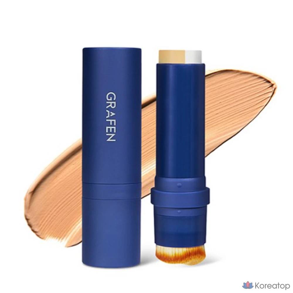 Тональный стик GRAFEN Air Cover Stick Foundation, 13 г, 1 шт., № 21, цвет слоновой кости.