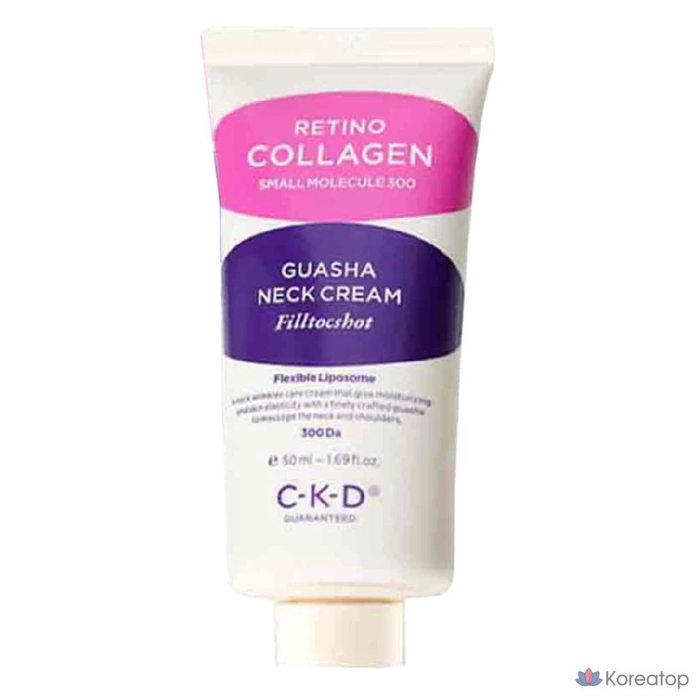Крем CKD Gua Sha Neck Wrinkle Cream Filltox Shot, 50 мл, 1 шт.
