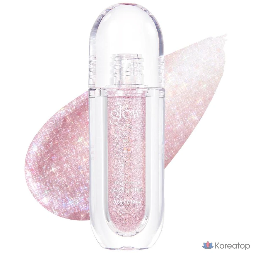 Светящиеся стеклянные блестки, 3,5 г, 1 шт.