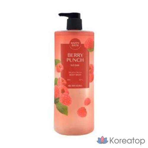 Гель для душа Happy Bath Fruits Crush Berry Punch Body Wash, аромат Berry, 900 г, 1 шт.