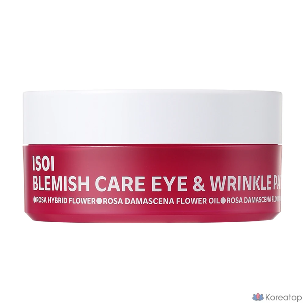 Патчи для глаз и межбровной области Isoi Blemish Care Eye &amp; Glabella Patch, 90 шт.