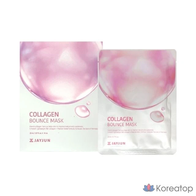 Тканевая маска для лица Jayjun Real Collagen Fit Collagen Sheet, 10 шт.