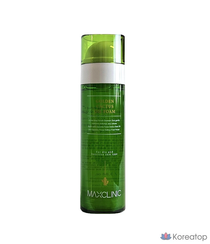 Пенка для умывания MAXCLINIC Golden Cactus Oil Foam, 110 г, 1 шт.