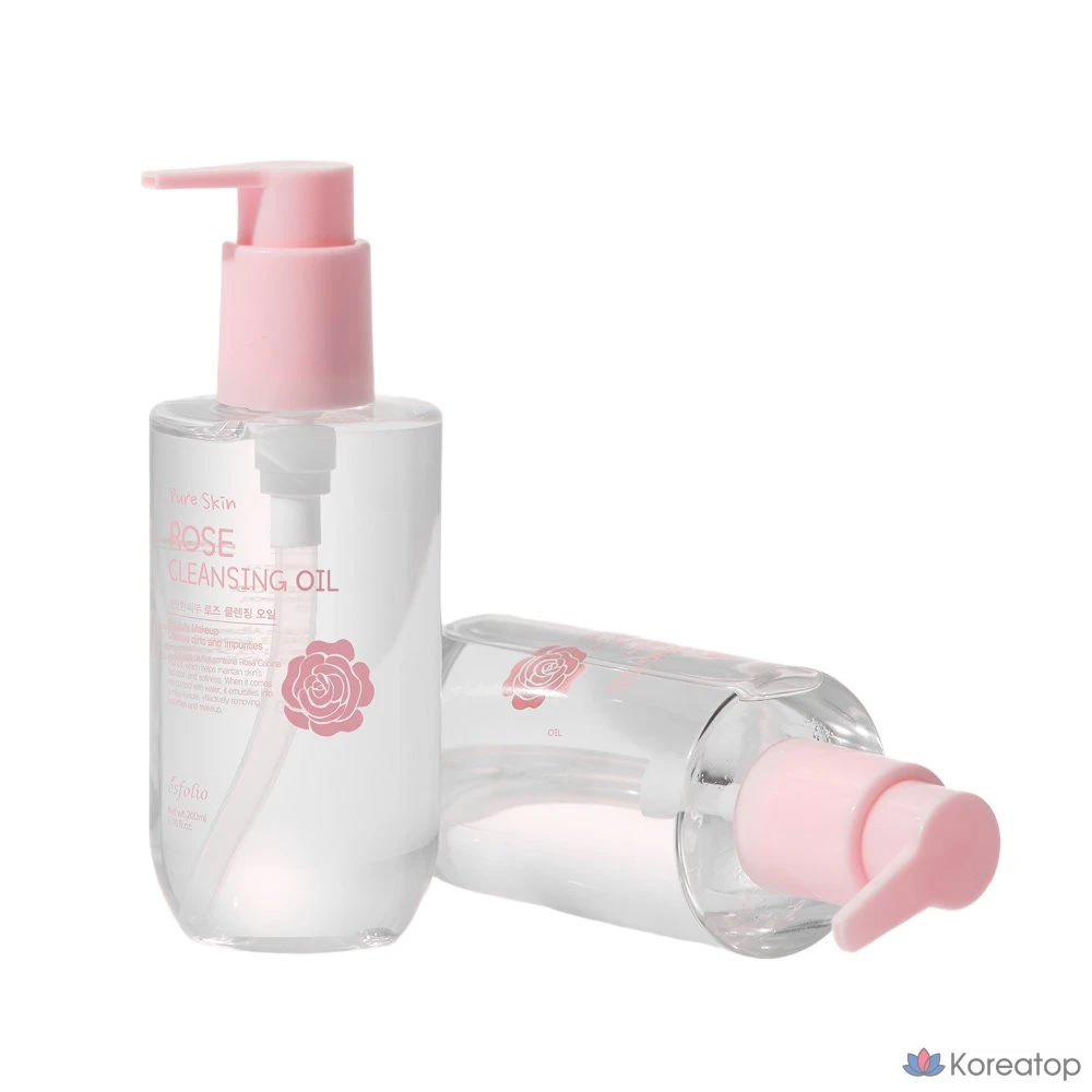 Очищающее масло Esfolio Rose Cleansing Oil, 200 мл, 1 шт.