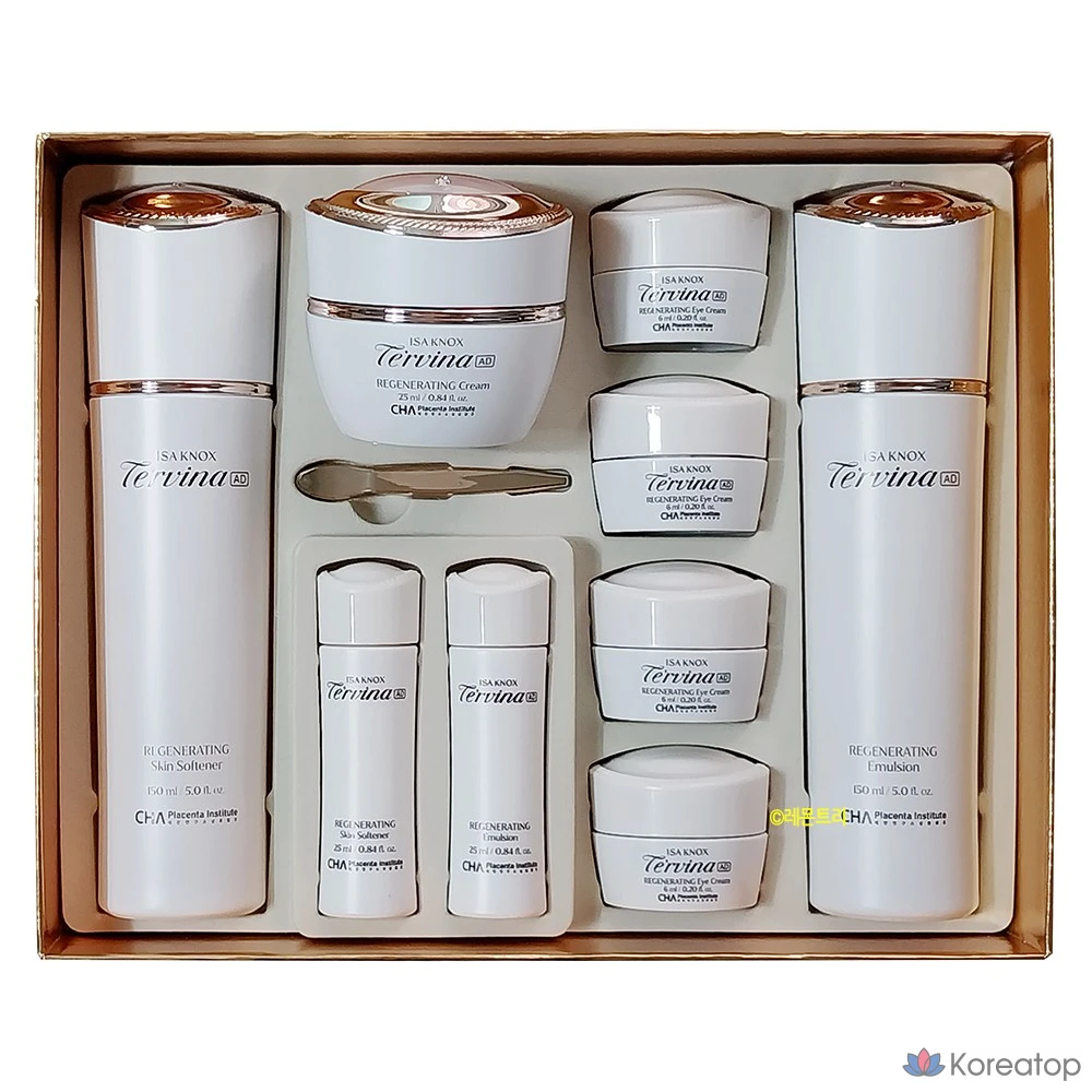 Набор для ухода Isa Knox Tervina Advanced Regenerating 3-piece Set, 1 шт.