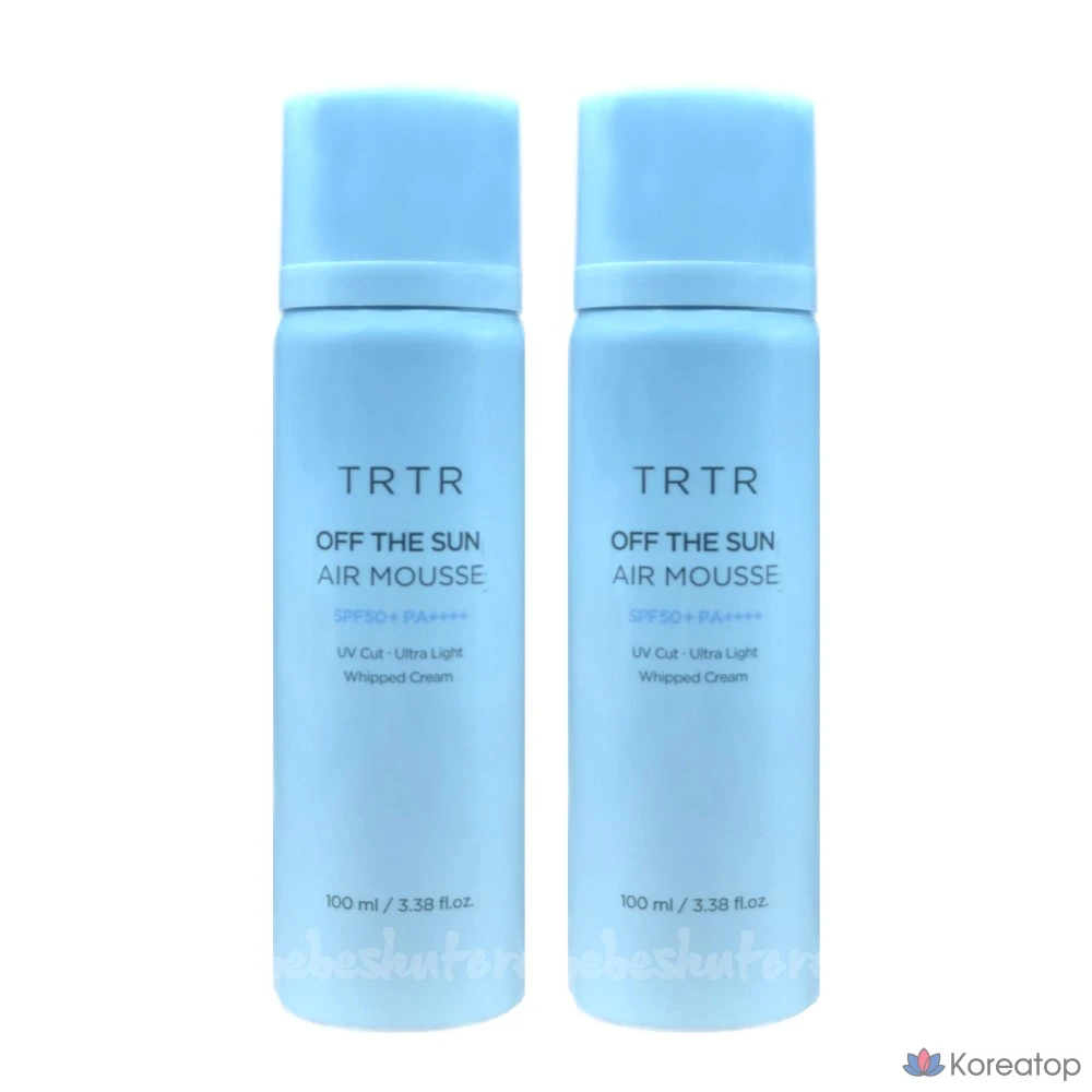 TIRTIR TRTR Sun Mousse TRTR Off the Sun Air Mousse Bubble Sun Cream, 100ml, 200ml, 1 шт.