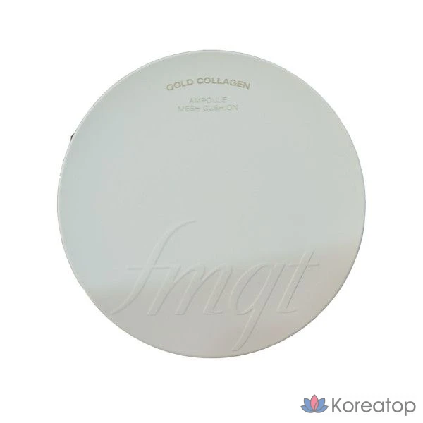 Тональный крем-кушон The Face Shop FMGT Gold Collagen Ampoule Mesh Cushion, № 201
