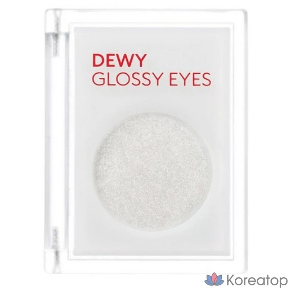 Тени для век Missha Dewy Glossy Eyes Eyeshadow, оттенок White Beach, 1 шт.