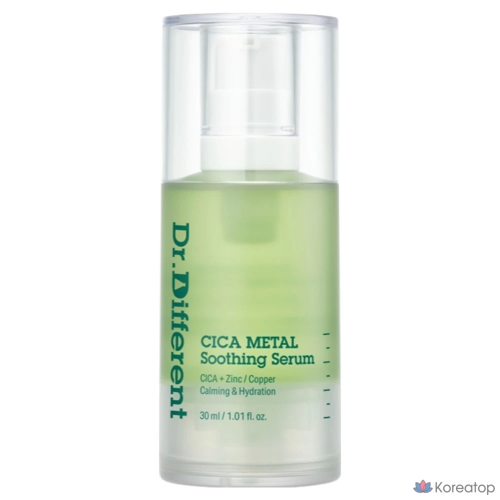 Успокаивающая сыворотка Dr. Different Cica Metal Soothing Serum, 30 мл, 1 шт.