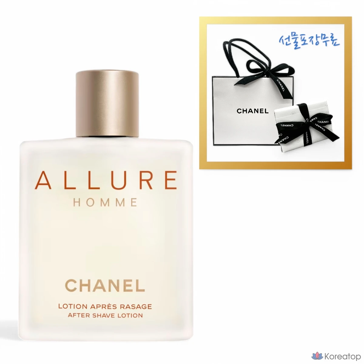 Лосьон после бритья Chanel Allure Homme, 100 мл, 1 шт.