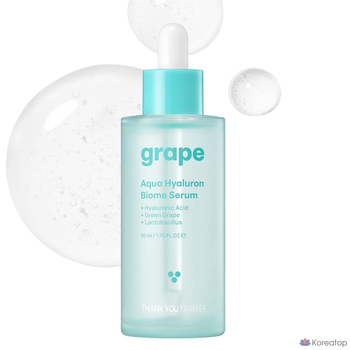 Сыворотка для тела Thank You Farmer Green Grape Aqua Biome Serum, 50 мл, 1 шт.