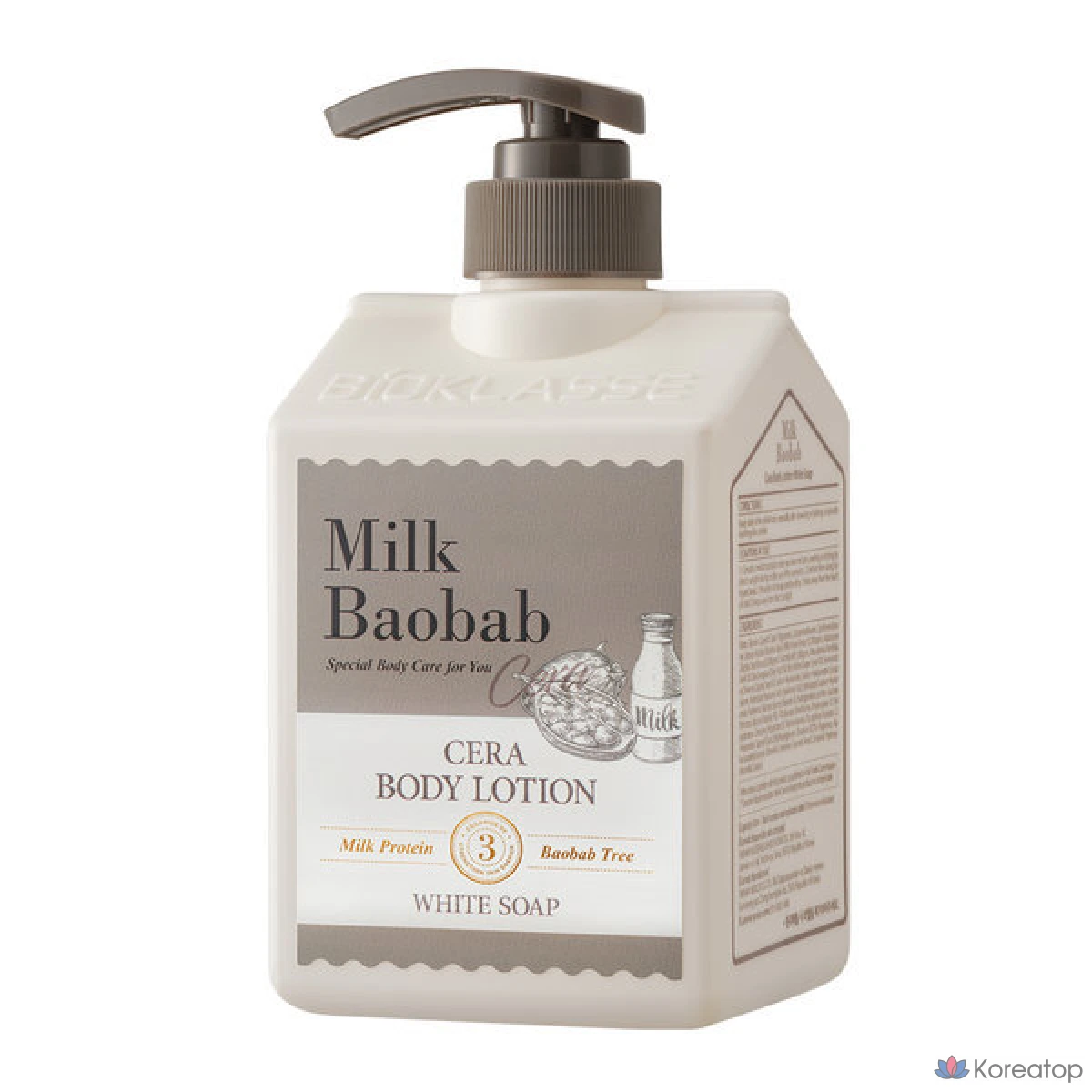 Лосьон для тела Milk Baobab Cera, белое мыло, 600 мл, 1 шт.