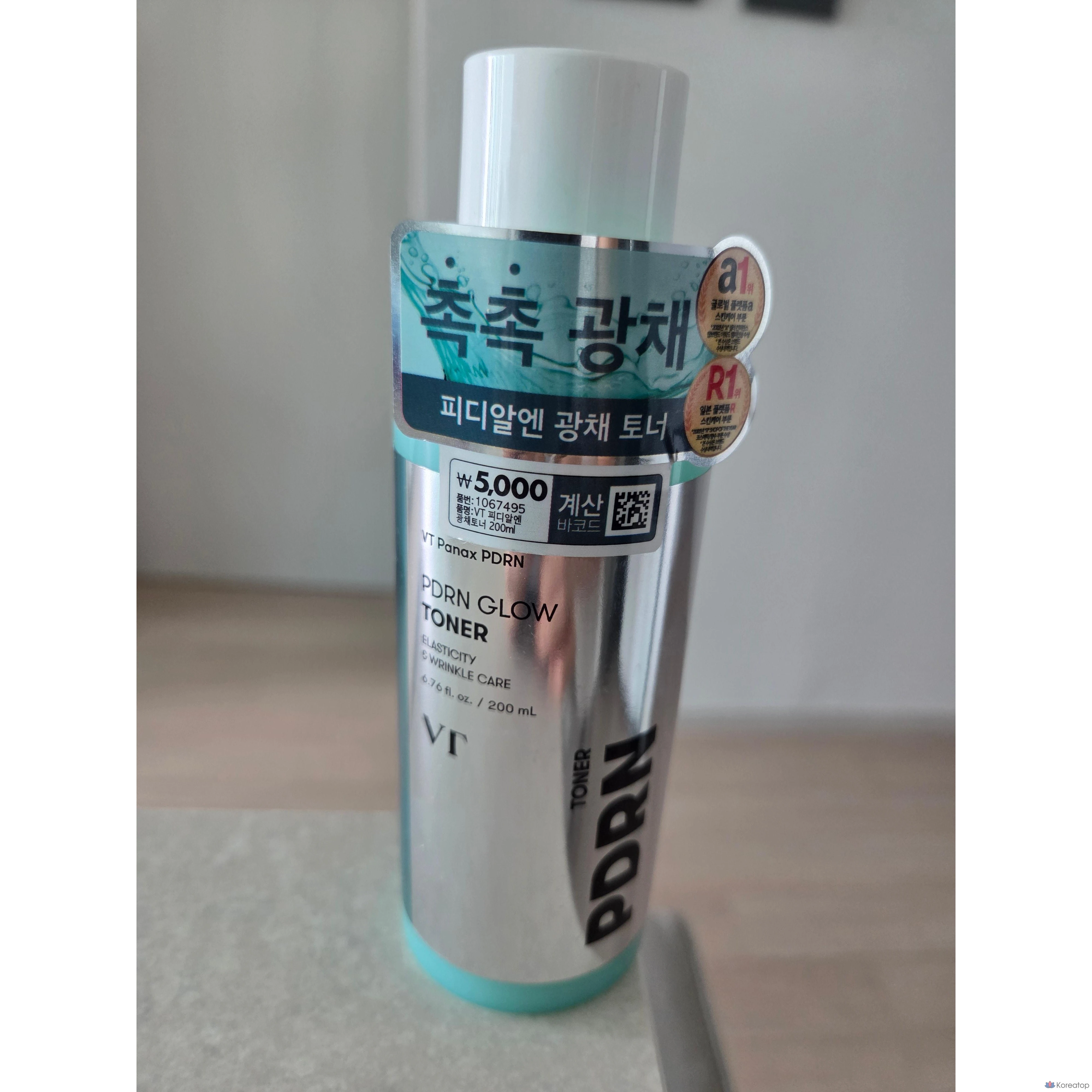 Тонер VT Cosmetics PDRN GLOW Glow, 200 мл, 1 шт.