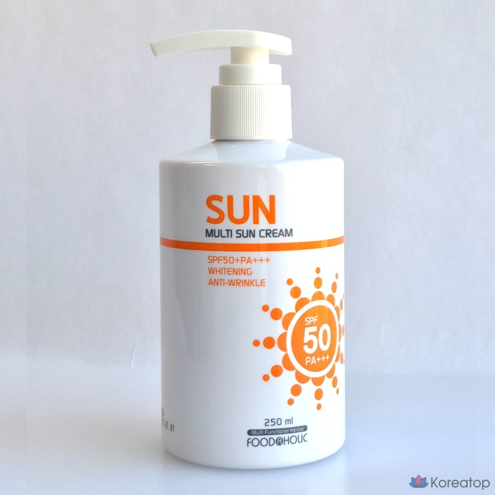 Солнцезащитный крем FoodaHolic The Dermind Daily Moisture Sun Cream SPF50 PA+++, 250 мл, 1 шт.