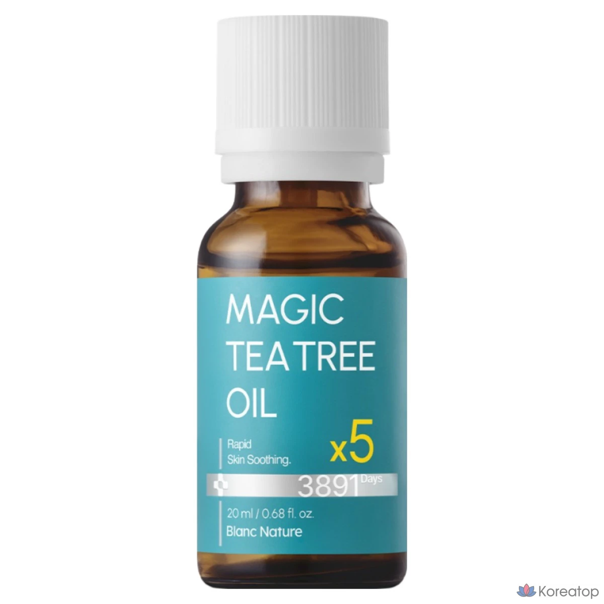 Blanc Nature 5x Высококонцентрированное масло чайного дерева, 20 мл, 1 шт.