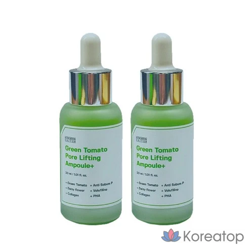 Лифтинг-сыворотка для сужения пор SUNGBOON EDITOR Green Tomato Pore Lifting Ampoule+, 30 мл