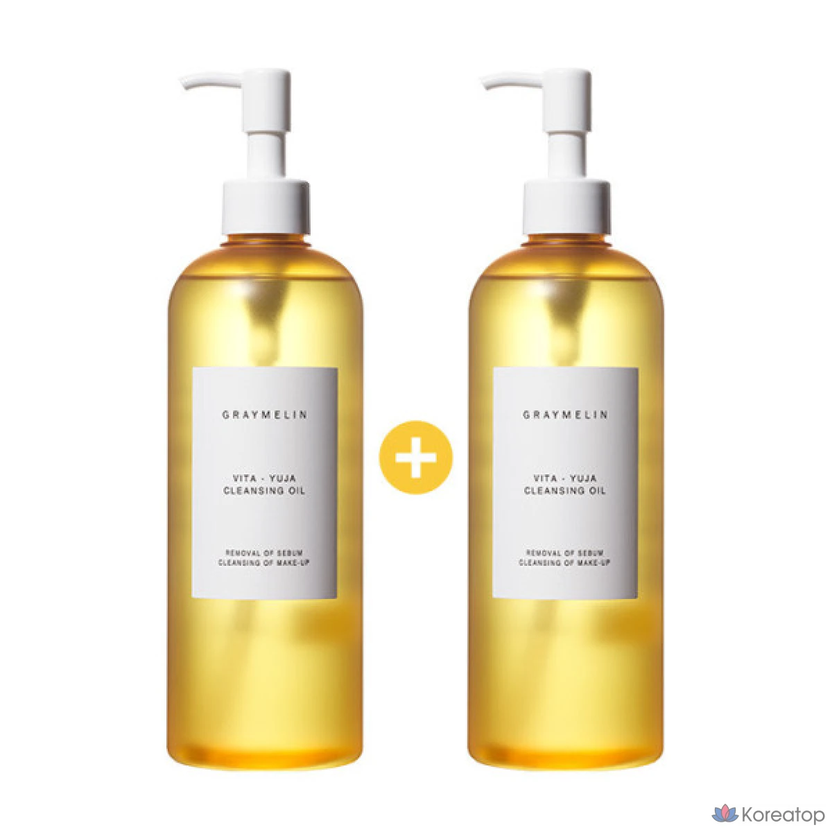 Гидрофильное масло Graymelin Vita Yuja Cleansing Oil, 400 мл, 2 шт.