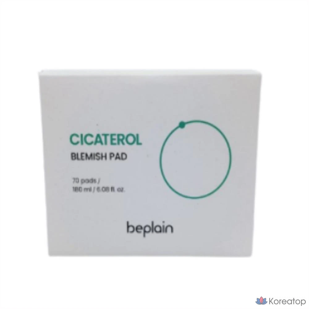B.Plain Cicaterol Blemish Pads, 70 подушечек, 1 упаковка