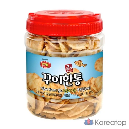 Рыбный снек Mugerbon Kkuihan Tong, 150 г