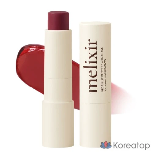 Бальзам для губ Melixir Vegan Lip Butter, оттенок 11 Autumn Rain, 3.9 г, 1 шт.