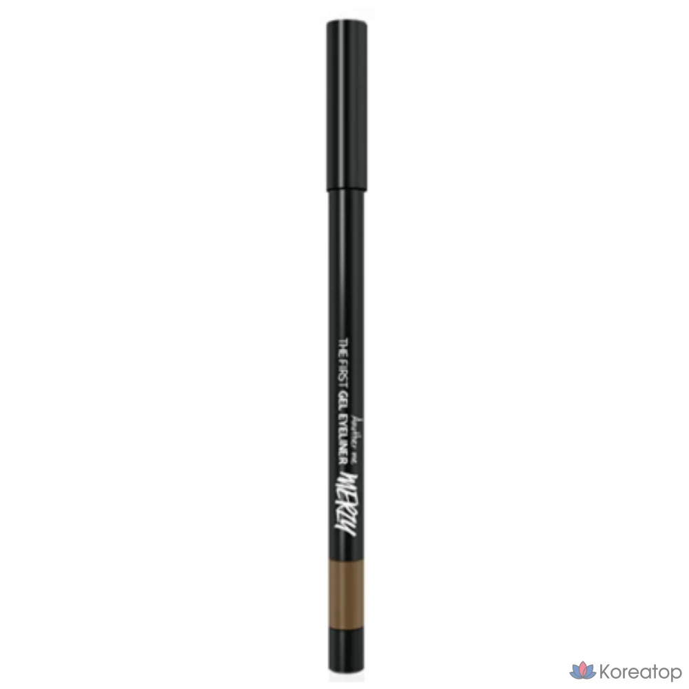 Гель-подводка для глаз MERZY The First Gel Eyeliner, оттенок Soft Brown, 0.5 г, 1 шт.