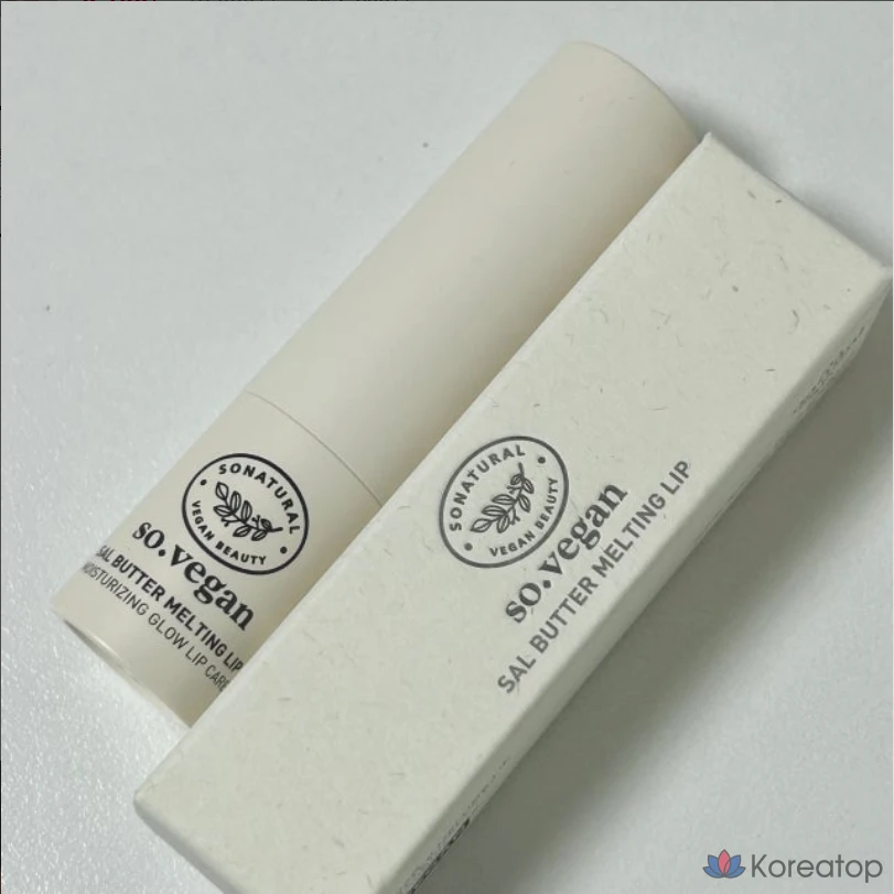 Увлажняющий бальзам для губ So Natural High Moisturizing Lip Treatment Sal Butter Melting Lip, 01 прозрачный бальзам, 3,8 г, 1 шт.