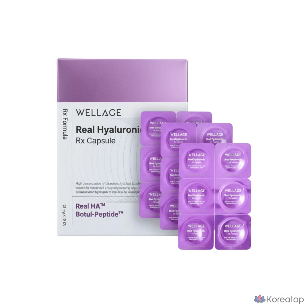 Ампульная сыворотка WELLAGE Capsule Ampoule Season 4 RX Capsule, 378 мг, 18 шт.