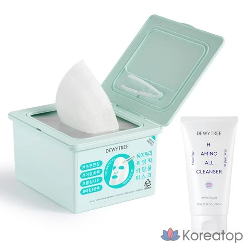 Успокаивающая маска для лица DEWYTREE Pick and Quick Calming Full Mask