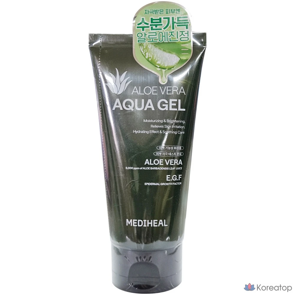 Увлажняющий успокаивающий гель Mediheal с алоэ вера, 120 мл, 1 шт.