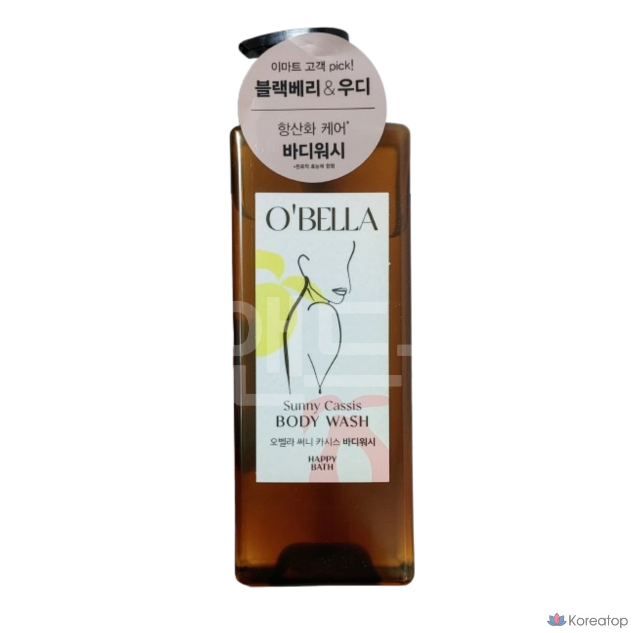 Гель для душа Happy Bath Obella Sunikasis Body Wash, 600 мл, 1 шт.