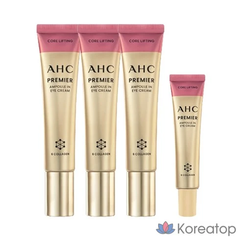 Крем для век AHC Premier ampoule in eye cream для кожи вокруг глаз ампульный увлажняющий антивозрастной, 40 мл, 3 + 12 мл, 1, 1