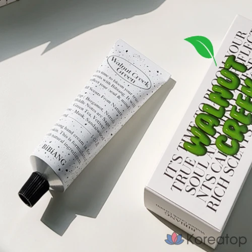 Крем для рук BiBiANG Niche Perfume Hand Cream, Walnut Creek Green, 50 мл, 1 шт.