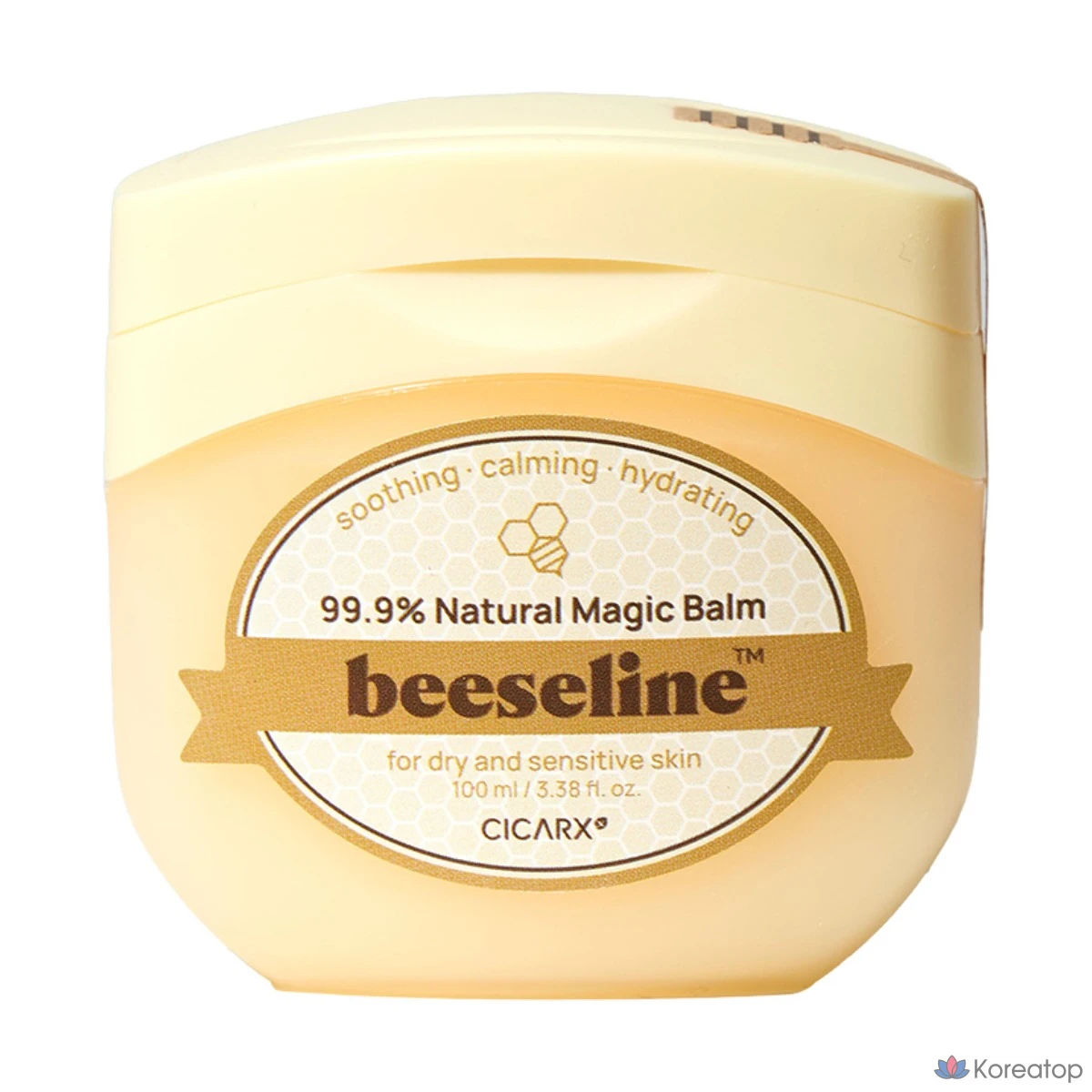 CicaRX Honey Vaseline Bioderma Natural Magic Balm 2X Натуральный вазелин, 1 шт., 100 мл