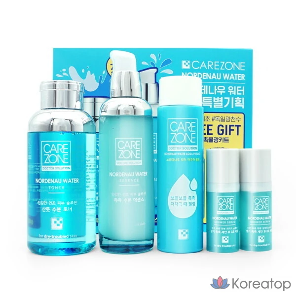 Набор косметики Carezone Nordenau Water из 2 предметов, 1 комплект