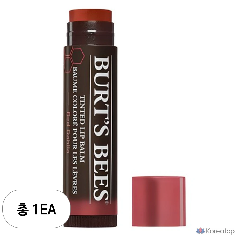 Бальзам для губ Burt's Bees Tinted Lip Balm, оттенок Magnolia, 4.25 г, 1 шт.