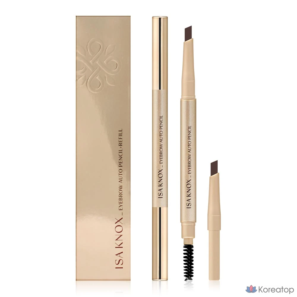 Карандаш для бровей Isa Knox Eyebrow Auto Pencil, оттенок 01 Natural Gray, 0.2 г, 1 шт.