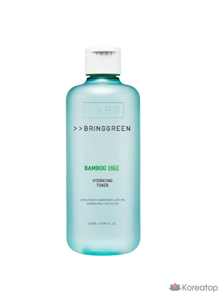 Тонер Bring Green Bamboo Hialu Moisture Toner, 500 мл, 1 шт.