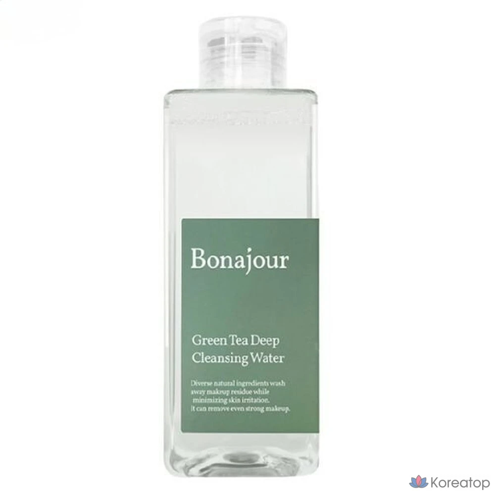 Очищающая вода Bonajour Green Tea Deep Cleansing Water, 200 мл, 1 шт.