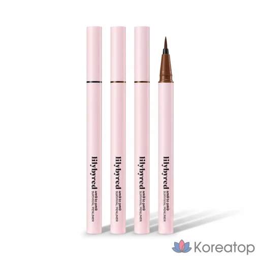 Подводка для глаз Lilybyred 9 to 9 Survival Pen Liner, оттенок 03 Walnut Brown, 1 шт.