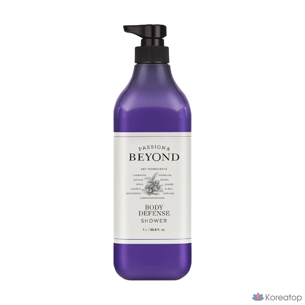 Гель для душа BEYOND Body Defense Shower, 1 л, 1 шт.
