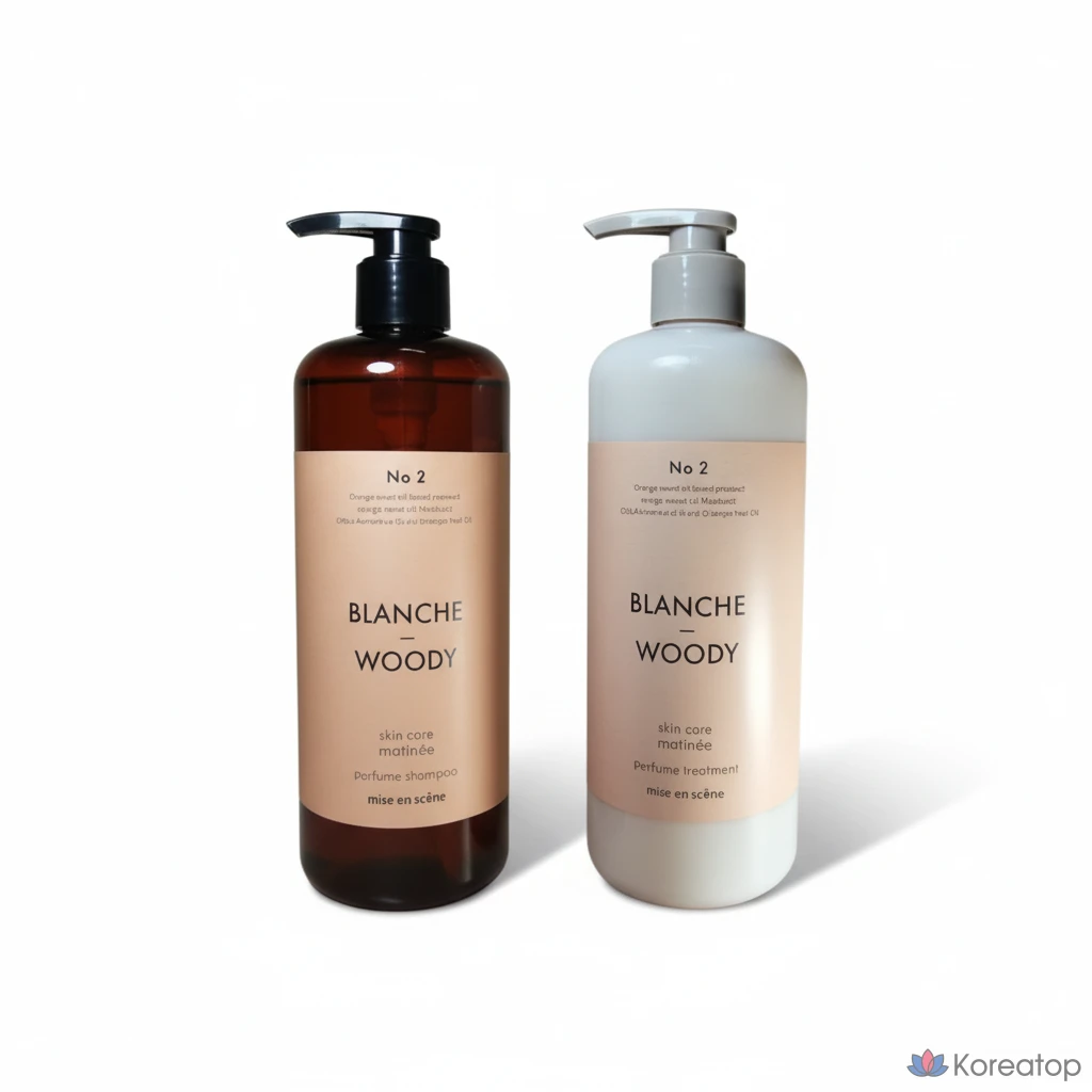 Martini Skincare Perfume Shampoo + Treatment Blanche &amp; Woody, 900 мл, 1 шт.