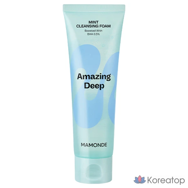 Очищающая пенка для лица Mamonde Amazing Deep Mint, 120 мл, 1 шт.