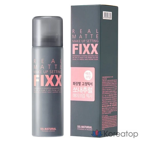 Фиксатор для макияжа So Natural Real Matte