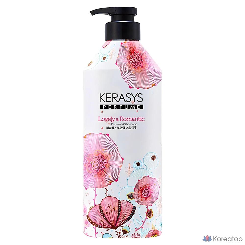 Шампунь KeraSys Lovely & Romantic Perfume Shampoo, 980 мл, 1 шт.