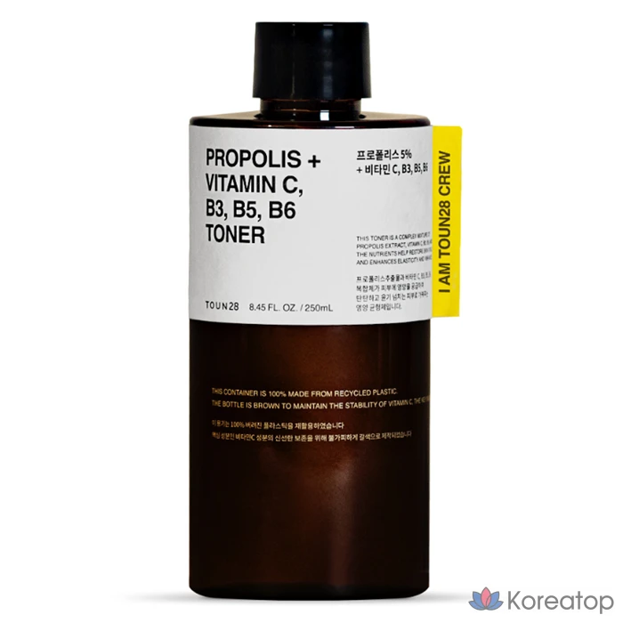 Toun28 Propolis Витамин C B3 B5 B6 Балансирующий тоник, 1 шт., 250 мл