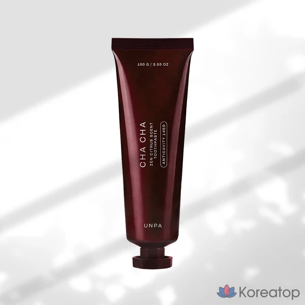 Зубная паста UNPA Cha Cha Zen 1450 High Fluoride, грейпфрут, 100 г, 1 шт.