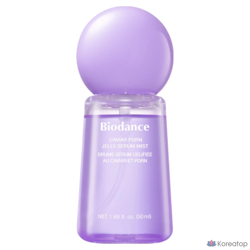 Спрей-сыворотка Biodance Caviar PDRN Jelly Serum Mist, 50 мл, 1 шт.