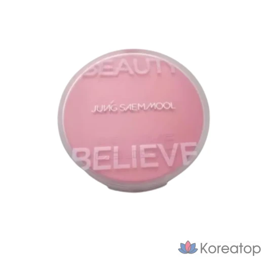 Румяна-кушон Jungsaemmool Artist Cushion Blush Blur Blurry Cheek Fluffy Blusher Volt Touch Pact, оттенок «Ореховая роза», 1 шт.