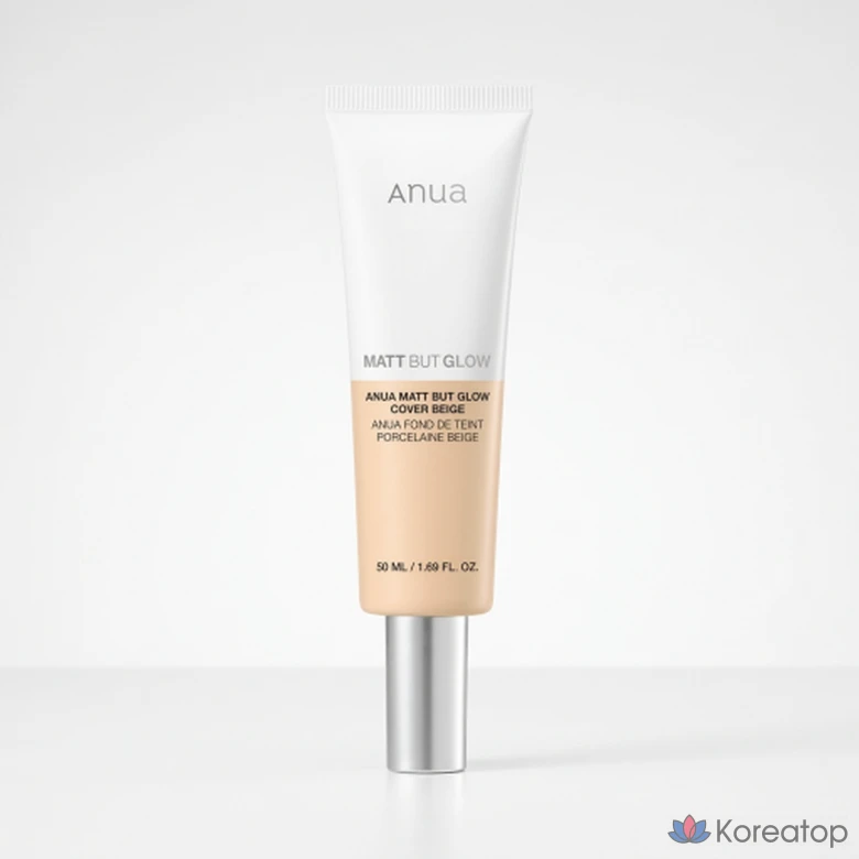 Солнцезащитный крем Anua Matte But Glow Cover, оттенок Beige, 50 мл, 1 шт.